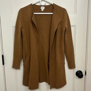 J Crew sweater open front blazer / cardigan. Midi length XXS